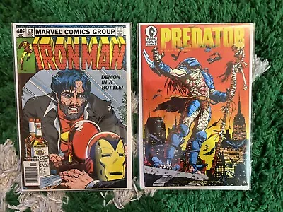 Buy Comic Keys Predator 1 & Iron Man 128 • 118.36£