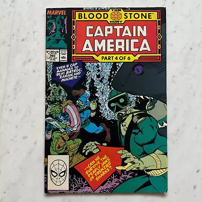 Buy CAPTAIN AMERICA #360 VF/NM 1989 Marvel Comics 1st Appearance Crossbones! • 7.99£