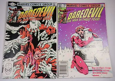 Buy Daredevil #180,182  Frank Miller   Elektra Punisher Vf/vf+ • 20.96£