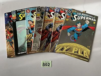 Buy Superman Adventures Of ….mixed Issues…..ordway/grummett…..7 X Comics…..LOT…592 • 15.99£