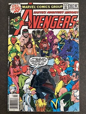 Buy Avengers 181 1st Scott Lang Ant-man 1979 George Perez Wasp Quantumania Mcu Movie • 35.60£