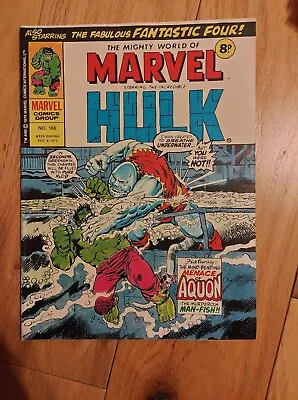 Buy Mighty World Of Marvel Incredible Hulk 166 • 5.25£