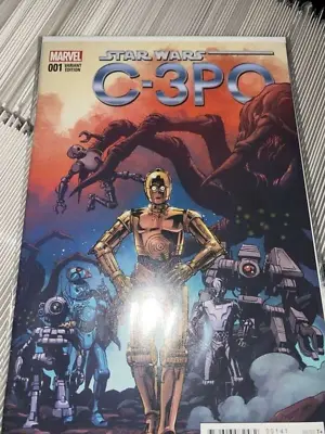 Buy Star Wars: C-3PO #1 Variant Edition  1st 2MED2  CO-34  PZ-99  VL-44 • 12.99£