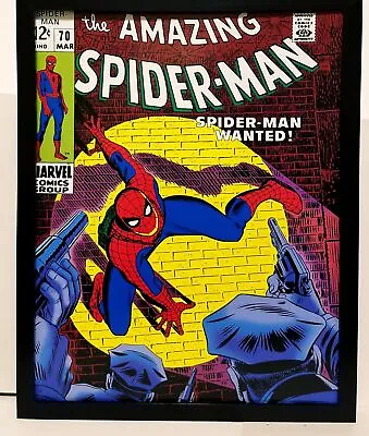 Buy Amazing Spider-Man #70 By John Romita 11x14 FRAMED Marvel Comics Art Print Poste • 37.90£