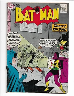 Buy Batman 137 - Vg- 3.5 - Robin - 1st Mr. Marvel (1961) • 62.67£