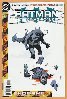 Buy Detective Comics #741 - Batman - No Man's Land - Death Of Sarah Gordon - NM • 6.32£