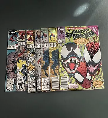 Buy Amazing Spider-Man #344/359/360/361/ 362/362/363 First Appearance Of Carnage Lot • 159.90£