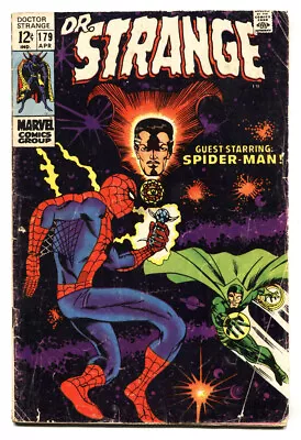 Buy Doctor Strange #179 - 1969 - Marvel - VG- - Comic Book • 36.28£