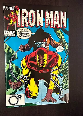 Buy IRON MAN #183 (Marvel Comics 1984) -- Copper Age Superheroes -- NM- • 8.06£