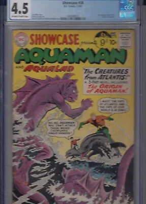 Buy Showcase 30 - 1961 - 1st Aquaman Showcase - CGC 4.5  REDUCED PRICE • 474.99£