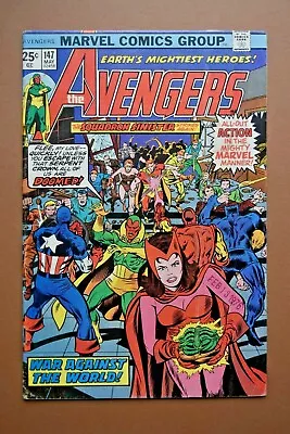 Buy 1976 Marvel Comics The Avengers #147 Squadron Sinister MVS Intact ~ FN- FN • 5.40£