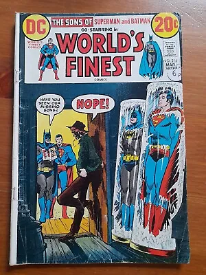 Buy World's Finest #216 Mar 1973 Good+ 2.5 Nick Cardy Cover • 4.99£