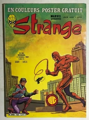 Buy STRANGE #142 French Color Marvel Comic (1981) Spider-Man Iron Man ROM DD VG+ • 15.88£