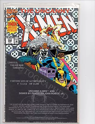 Buy Uncanny X-men #300 Limited Treasured Editions  John Romita Jr.     Nm- 9.2 • 78.81£