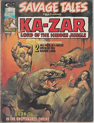 Buy Curtis Magazines Savage Tales Featuring Ka-zar #7 (1974) 1st Print F • 9.95£