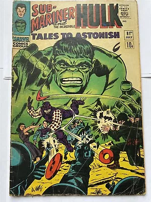 Buy TALES TO ASTONISH #81 Sub-Mariner Hulk 1966 Marvel Comics UK Price G/VG • 8.95£