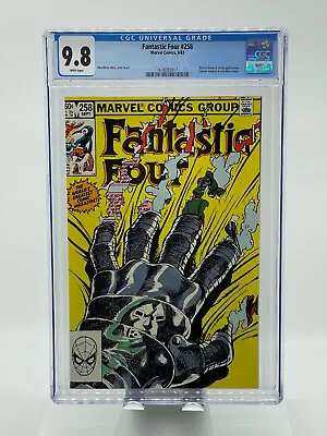 Buy Fantastic Four #258 CGC 9.8 Awesome Doom Cover • 64.04£