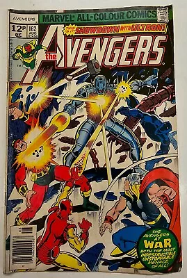 Buy Bronze Age Marvel Comic Book Avengers Key Issue 162 Higher Grade VG 1st Jocasta • 0.99£