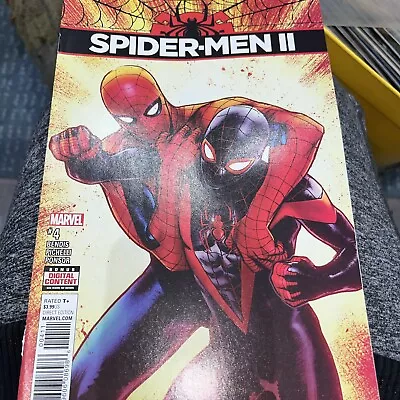 Buy Marvel Comics -  Spider-men II #4 Saiz Variant (2019) • 10£