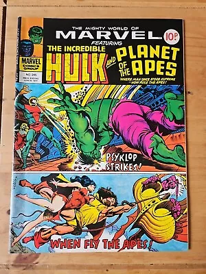 Buy The Incredible Hulk And Planet Of The Apes Vintage Comic Issue No.245 • 5.49£