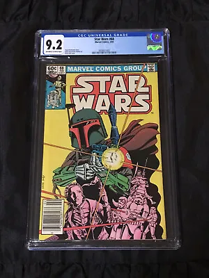 Buy Marvel Comics 1983 Star Wars #68 Newstand CGC 9.2 NM- Gene Day Boba Fett • 219.87£