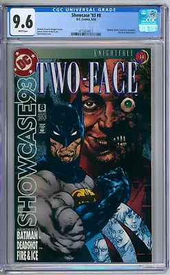 Buy Showcase '93 #8 CGC Graded 9.6 NM+ DC Comics 1993 • 51.25£