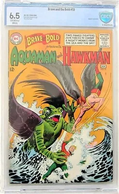 Buy Brave And The Bold - No. 51 - 1963 - 1st Print - CBCS 6.5 - Comic • 98£