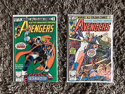 Buy Avengers 195, 196 (1980) 1st App Of TaskMaster. Iron Man, Captain America App • 30.99£