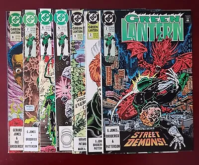 Buy DC Comics SET Of GREEN LANTERN Issues #2-8  VF-NM Copies 1990 • 29.99£