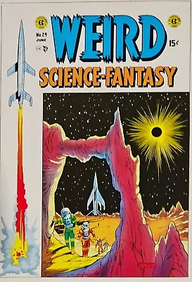 Buy Weird Science Fantasy Comic Cover Poster~1979 EC No 24 Russ Cochran Al Feldstein • 28.64£
