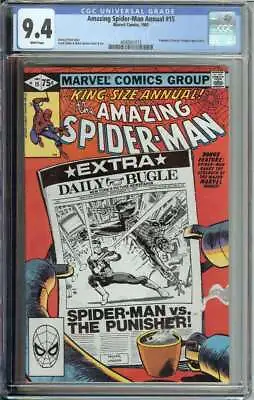 Buy Amazing Spider-Man Annual #15 CGC 9.4 Punisher Doc Oc • 89.20£