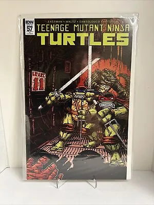 Buy Teenage Mutant Ninja Turtles #57 NM-Kevin Eastman Variant IDW Comic 2016 • 14.22£