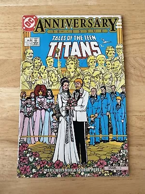 Buy Tales Of The Teen Titans #50 DC Comics 1985 Marriage Of Wonder Girl & Terry Long • 4.80£