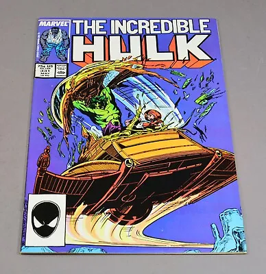 Buy The Incredible Hulk # 331 Marvel Comic Graded 9.4 NM! 1st Grey Hulk Appearance! • 9.46£
