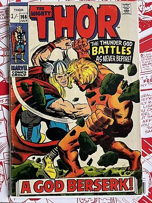Buy Thor #166 2nd Full App HIM MCU Adam Warlock Marvel Key Guardians Of The Galaxy • 60£