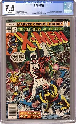 Buy Uncanny X-Men #109 CGC 7.5 1978 3932772003 1st App. Weapon Alpha/Vindicator • 146.26£