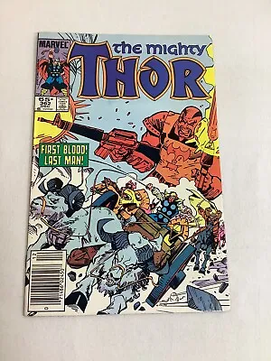 Buy The Mighty Thor # 362 Marvel Comics  1985 First Blood! Last Man! • 3.93£