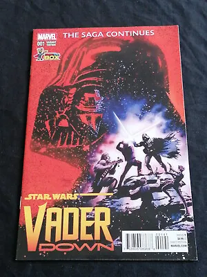 Buy Star Wars Vader Down #1 - Marvel Comics - January 2016 - Variant Edition • 17.94£