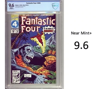 Buy Fantastic Four #360 - Key & 1st App. Of Symbiote Dreadface! CBCS 9.6 - New Slab • 52.17£