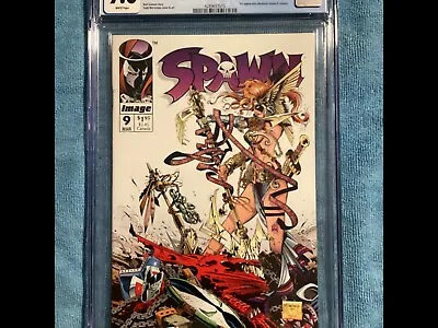Buy Spawn 9 - 1st Appearance Of Medieval Spawn And Angela 1993 - CGC Graded 9.6 • 59.13£