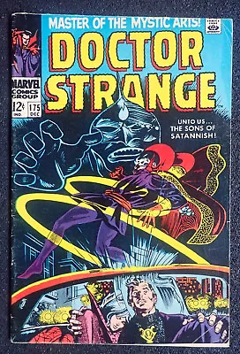 Buy Doctor Strange #175 MID-GRADE 1st Sons Of Satannish And Clea On Cover 1968 • 13.55£