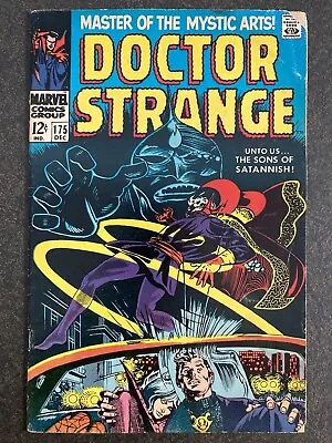 Buy Doctor Strange 175 1st Clea Cover & Sons Of Satannish 1968 Mcu Film Gd/vg Glossy • 17.76£
