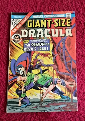 Buy Free P & P ; Giant-Size Dracula #4, Mar 1975: David Anthony Kraft, Don Heck (KG) • 10.99£