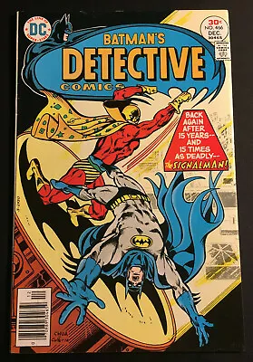 Buy Detective Comics 466 Signalman High Grade 1976 Batman Dc Comics Robin V 1 30  • 27.71£