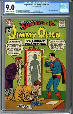 Buy Superman's Pal Jimmy Olsen #66 CGC 9.0 • 86.93£