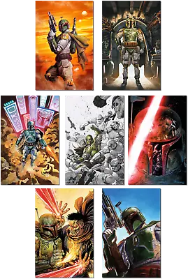 Buy 7 Pack Star Wars War Bounty Hunters Unknown Comics Exclusive Bundle Virgin Var ( • 81.24£