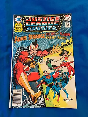 Buy JUSTICE LEAGUE OF AMERICA  #138 /  Adam Strange Puppet Of Time  / 1977 • 31.62£