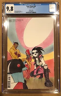 Buy Teen Titans # 46 Cgc 9.8! Momoko Variant. (12/20) • 32.10£