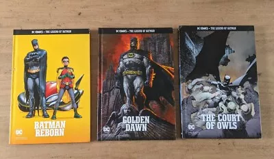 Buy DC Comics,The Legend Of Batman 3 Volumes 6, 8 & 9 Eaglemoss 2018 • 19.99£