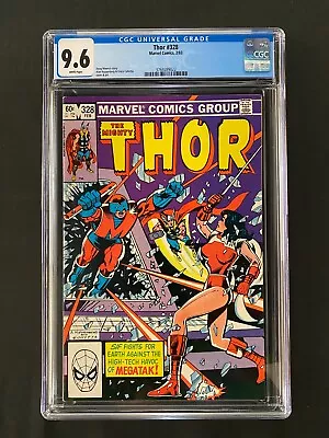 Buy Thor #328 CGC 9.6 (1983)  • 47.49£